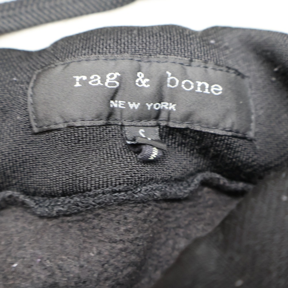 Rag & Bone Pants Mens Small Black Elastic Drawstring Athletic Joggers 30x29 - Picture 7 of 11